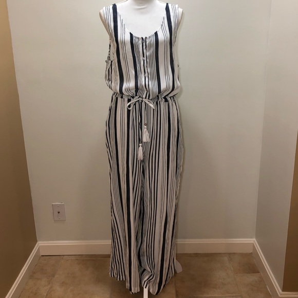 blue island beach jumpsuit
